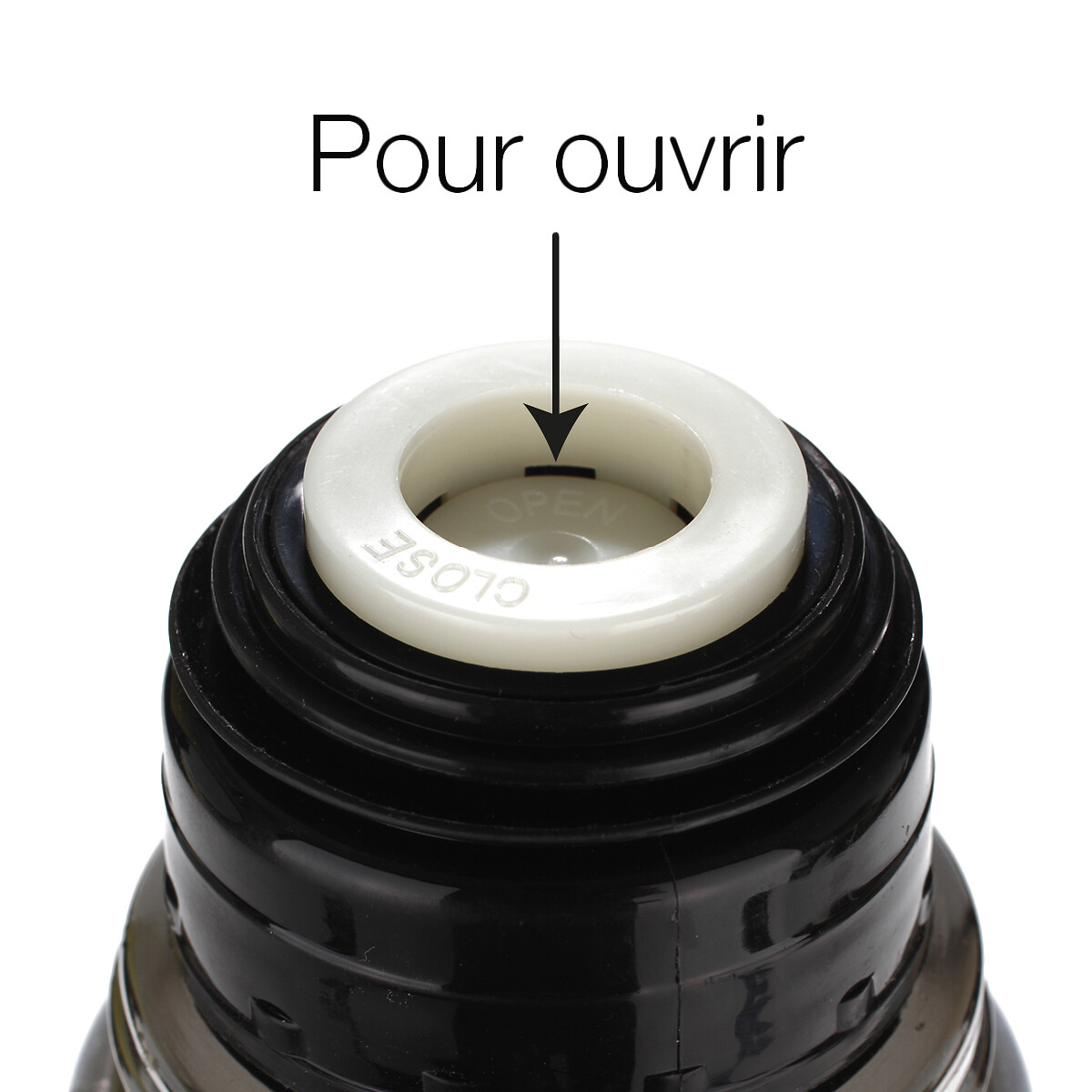 Mug isotherme inox 0,35l - noir 