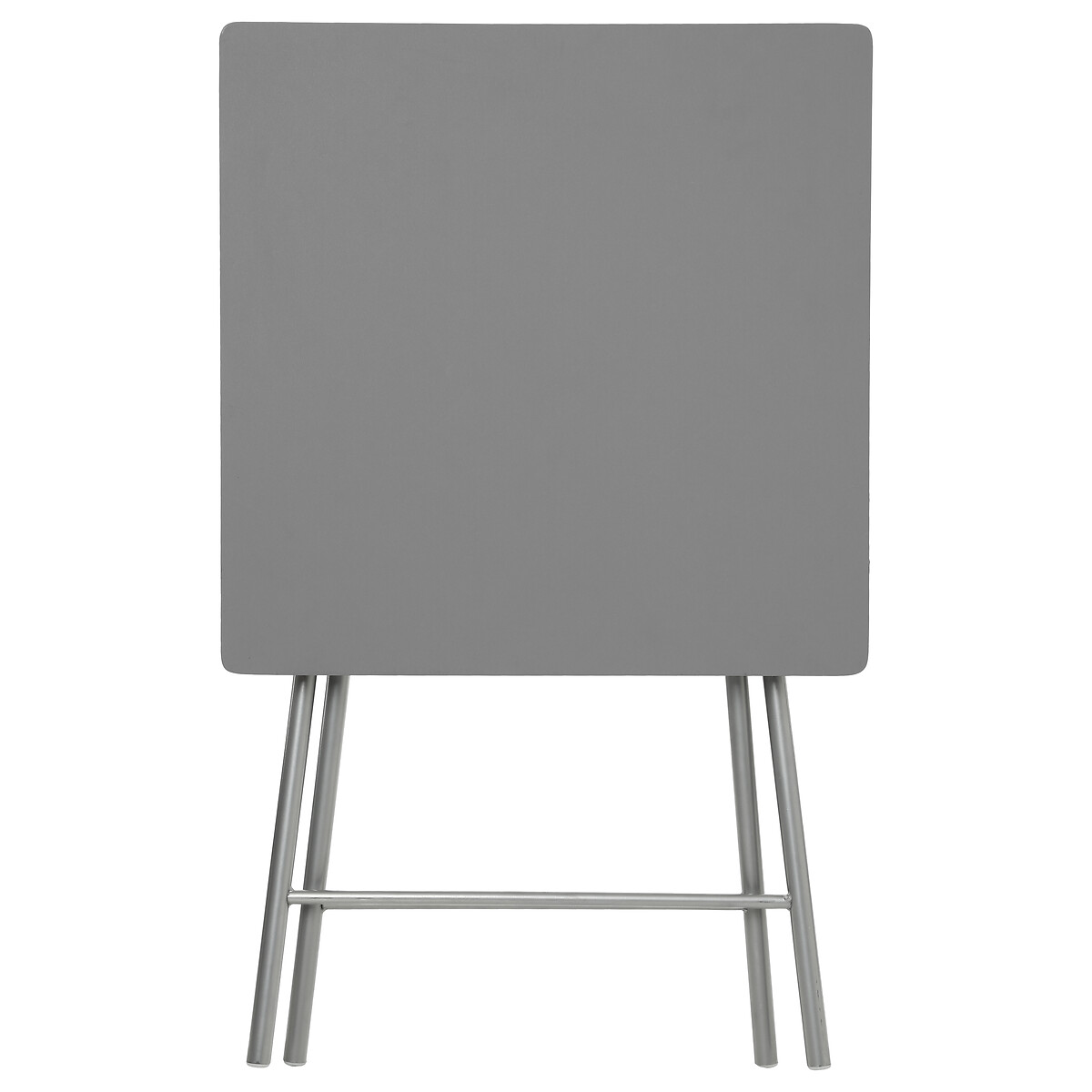 Table pliante 2 places, gris 