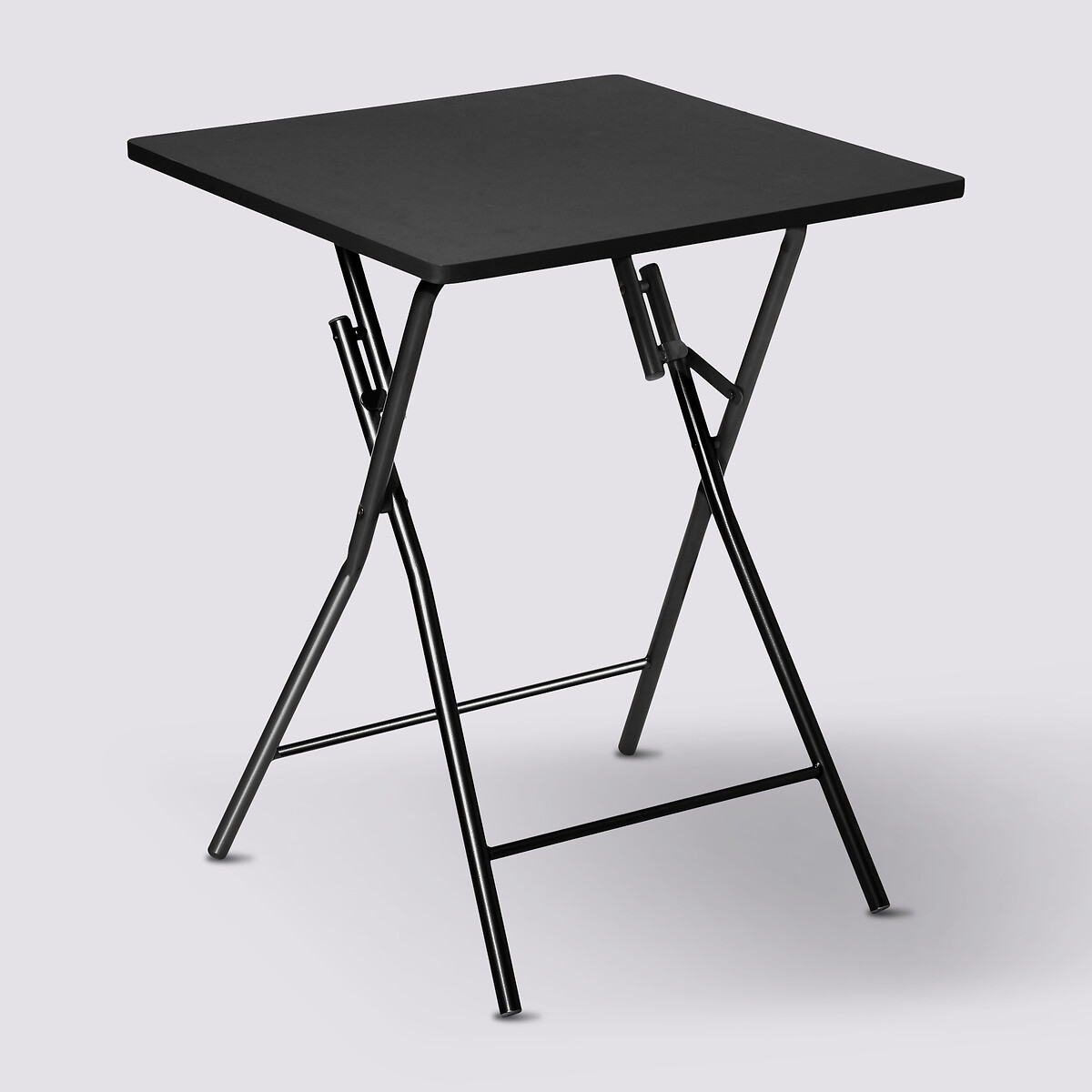Table pliante 2 places, noir