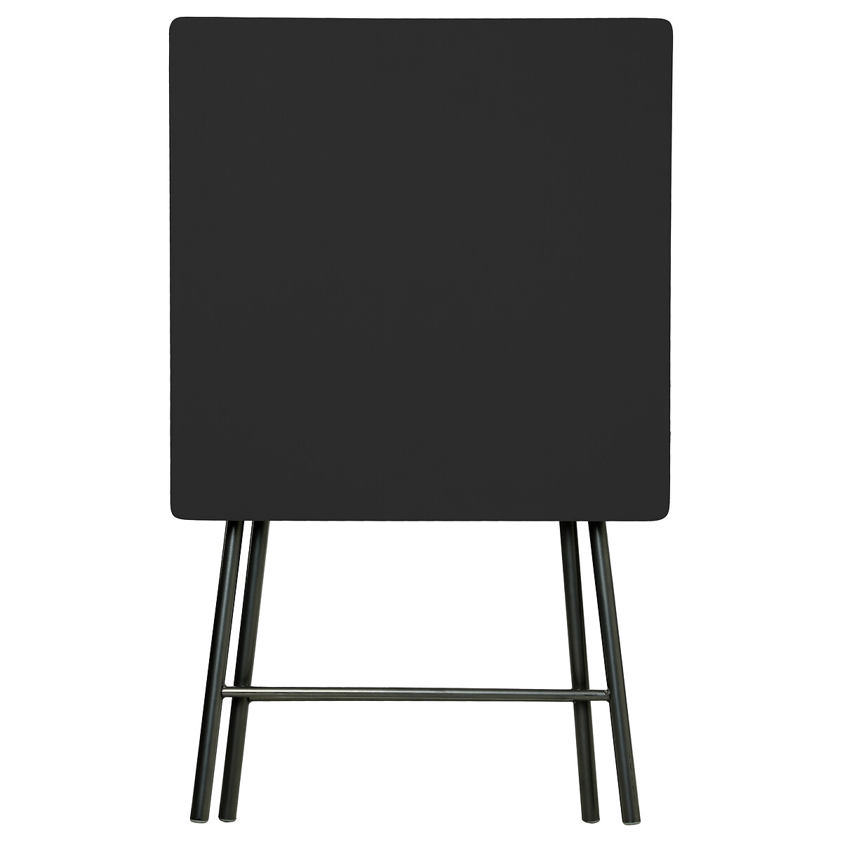 Table pliante 2 places, noir