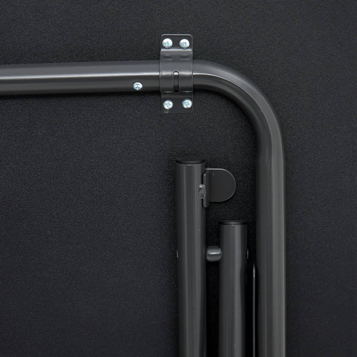 Chaise de bar pliante, noir Louna