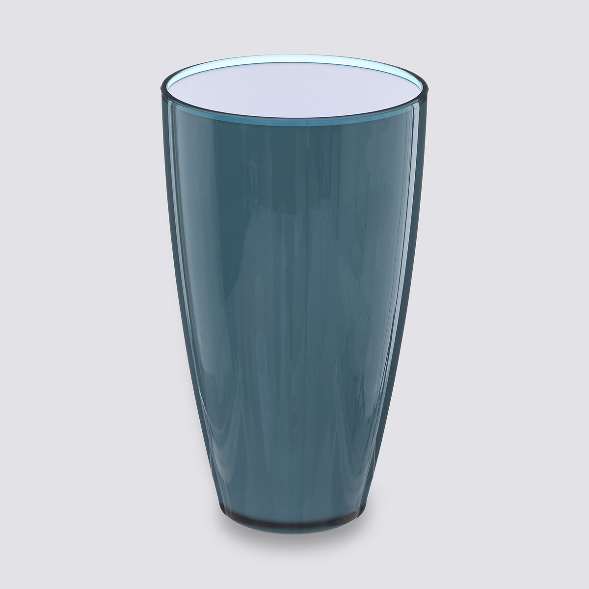 Verre 500ml, bleu pétrole Square