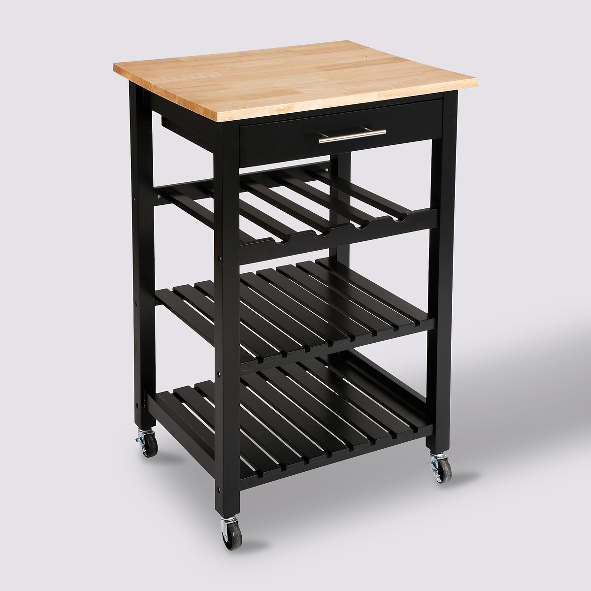 Desserte petit modèle, noir Claude