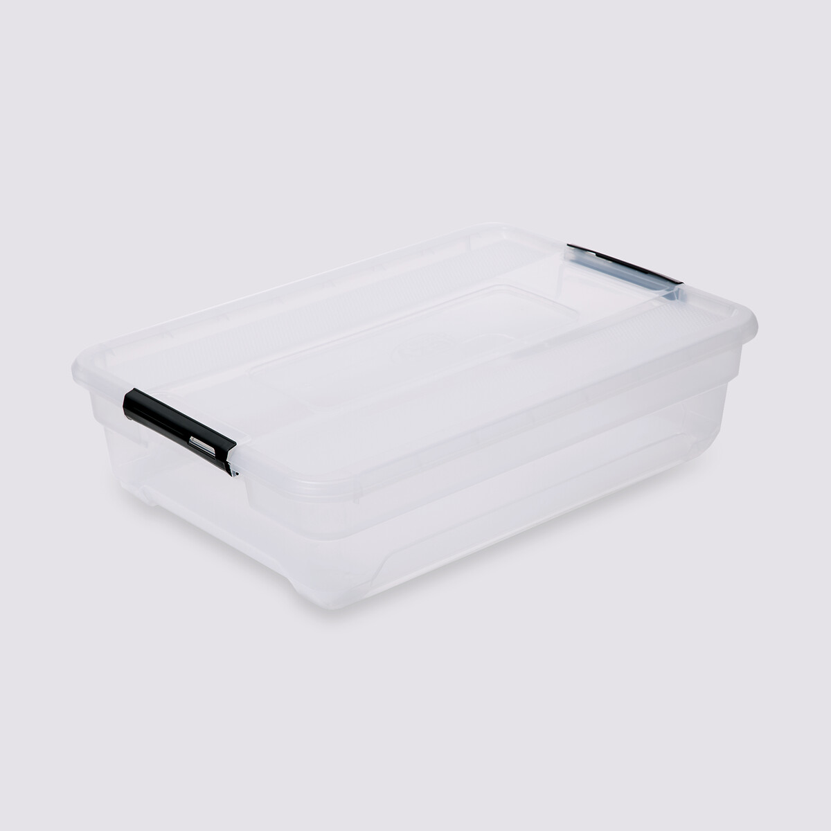 Boîte en plastique transparente 38l Solutions+