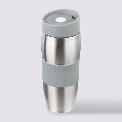 Mug isotherme inox 0,35l - gris 