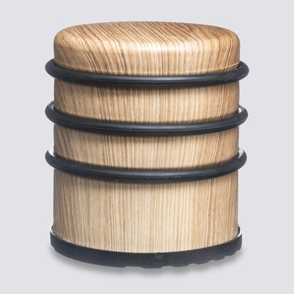 Stop-porte haut, effet bois naturel Lock'