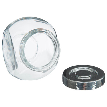 4 bocaux à épices en verre 