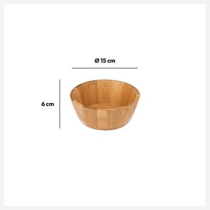 Saladier d15 cm, bambou Bambou