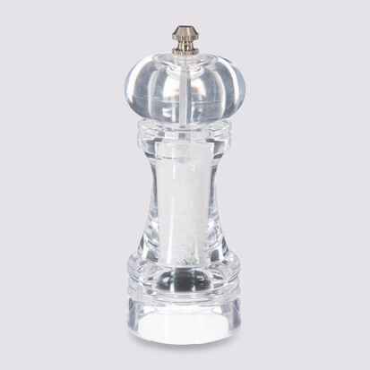 Moulin à sel 15 cm, transparent 