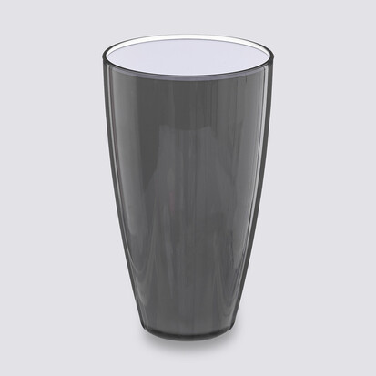 Verre 500ml, gris charbon Square