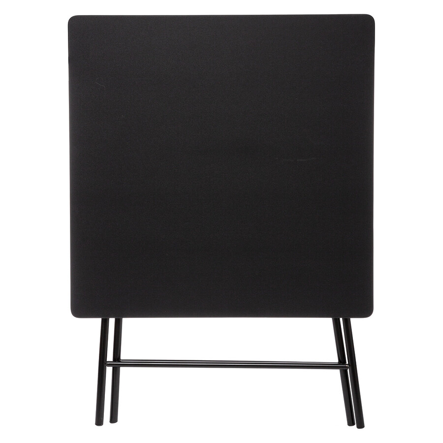 Table pliante 4 places, noir 