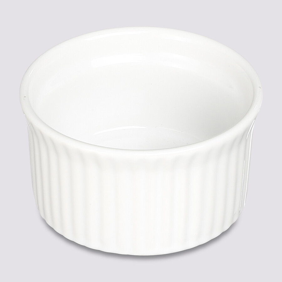 Ramequin céramique 9cm, blanc 