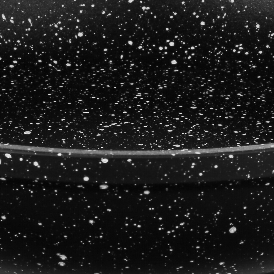 2 poêles aluminium, 24/28 cm Caractère