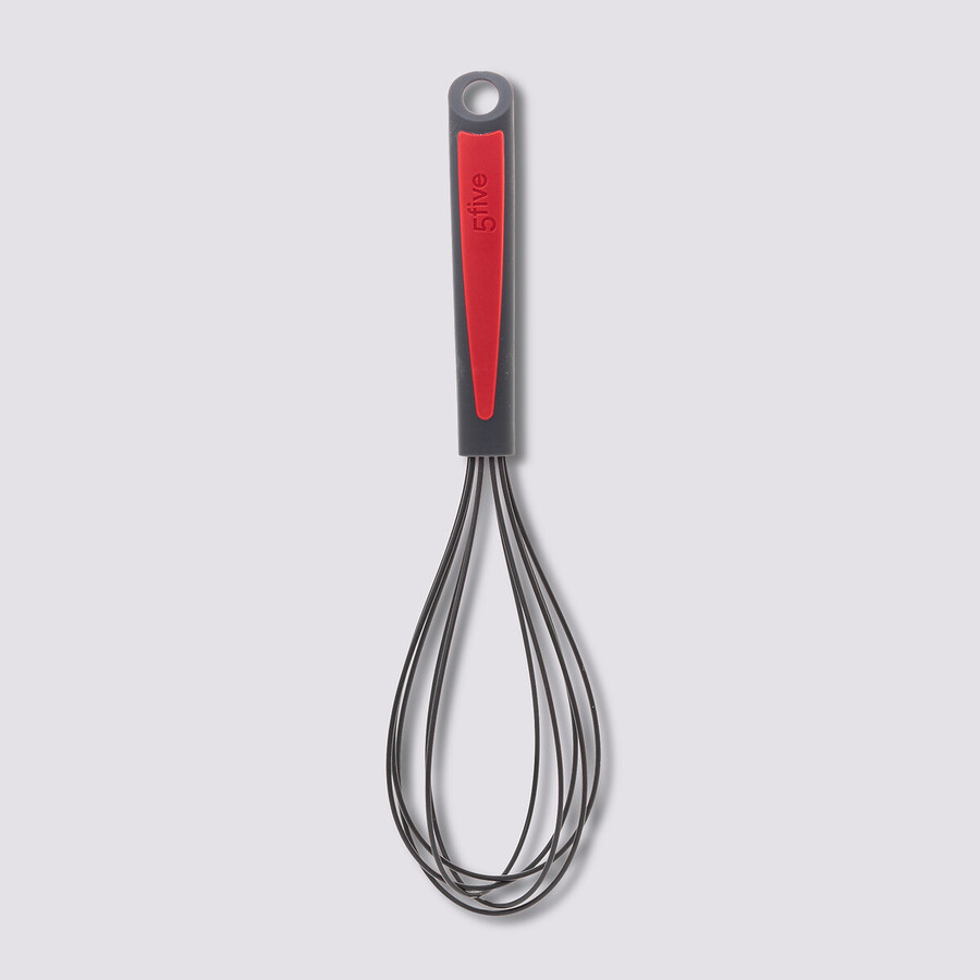 Fouet silicone- noir,rouge Silitop
