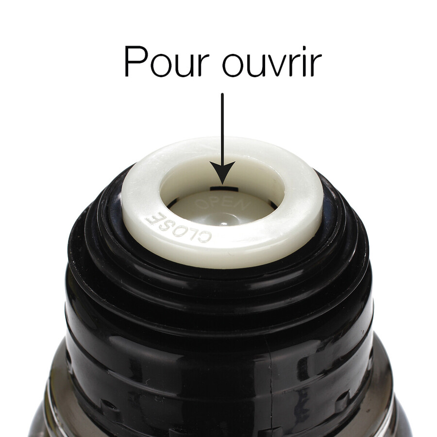 Mug isotherme inox 0,35l - noir 