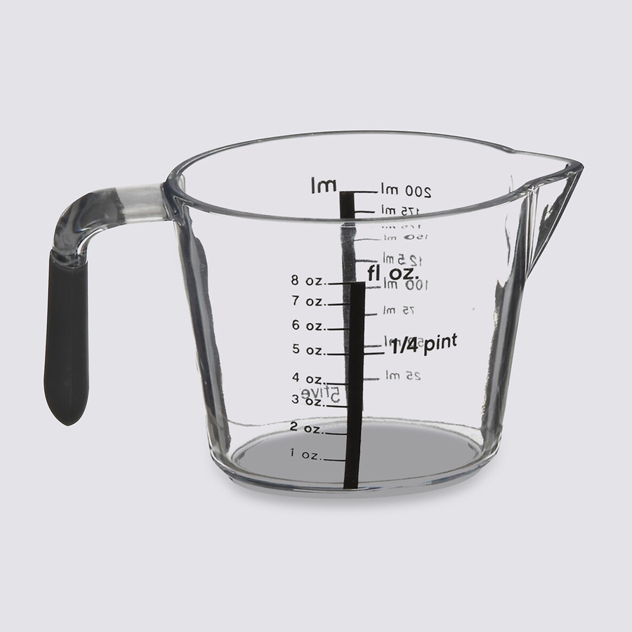 Verre doseur double 200ml