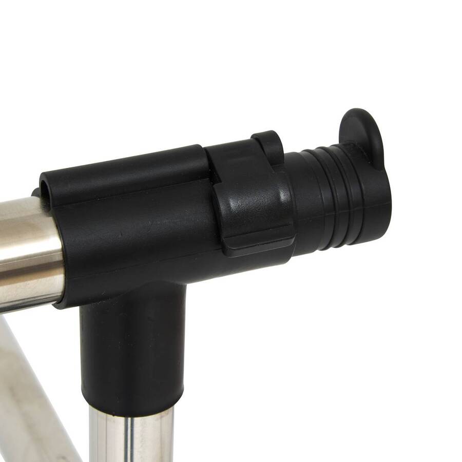 Portant à vêtements double inox Extensio+