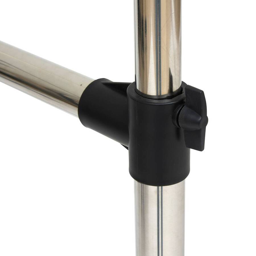 Portant à vêtements double inox Extensio+