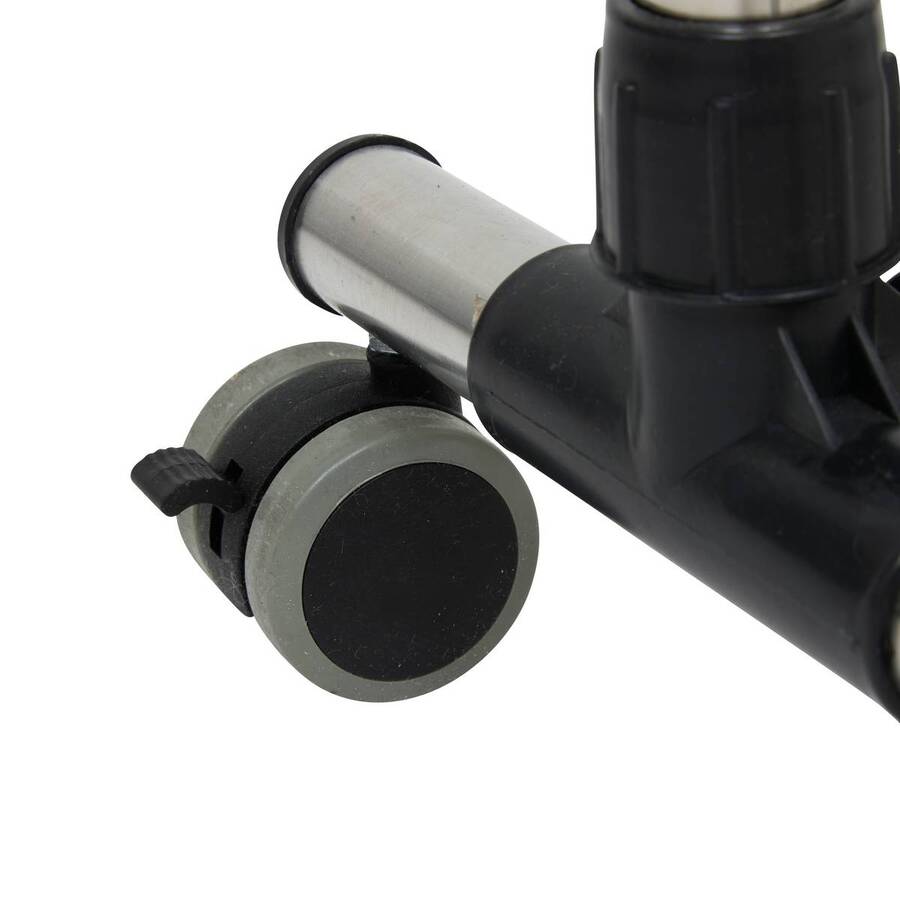 Portant à vêtements double inox Extensio+