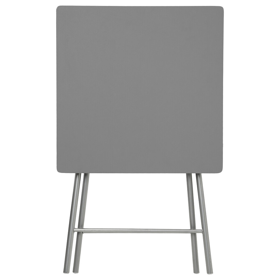 Table pliante 2 places, gris 