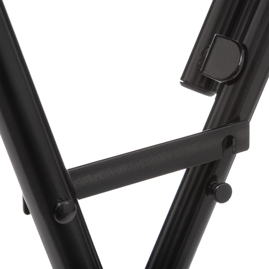 Table pliante 2 places, noir