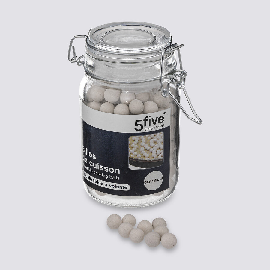 Pot de 250g de billes à pâtisserie en céramique 