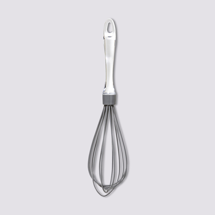 Fouet en silicone, gris 
