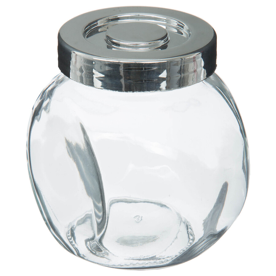 4 bocaux à épices en verre 