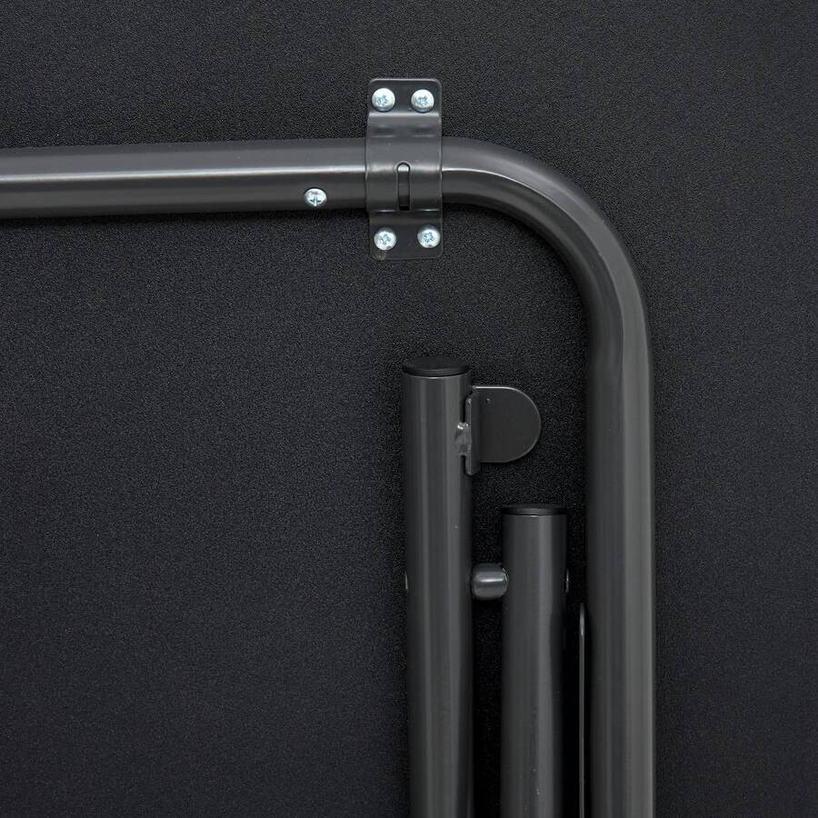 Chaise de bar pliante, noir Louna