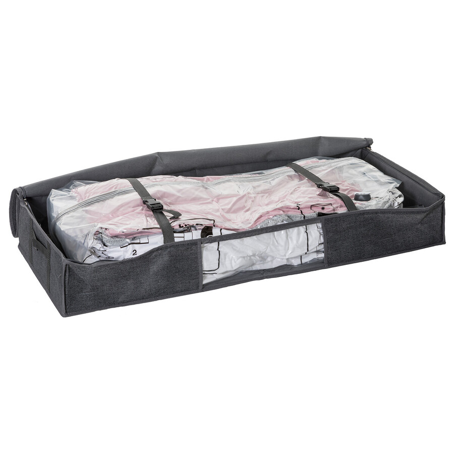 Housse rangement sous vide lit 100x45x15cm Air store+