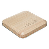 Boîte à thé vrac métal, blanc Scandi nature