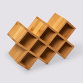 Support 8 pots à épices, noir Bambou