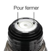 Mug isotherme inox 0,35l - noir 