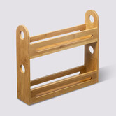 Étagère à épices 2 niveaux Bambou