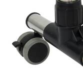 Portant à vêtements double inox Extensio+