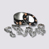 Boîte à cookies avec emporte-pièces