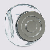 4 bocaux à épices en verre 