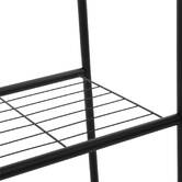 Portant à vêtements double, noir Blackwood