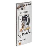 Portant à vêtements double, noir Blackwood