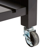 Desserte petit modèle, noir Claude