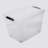 Boîte en plastique transparente 100l Solutions+