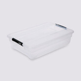 Boîte en plastique transparente 38l Solutions+