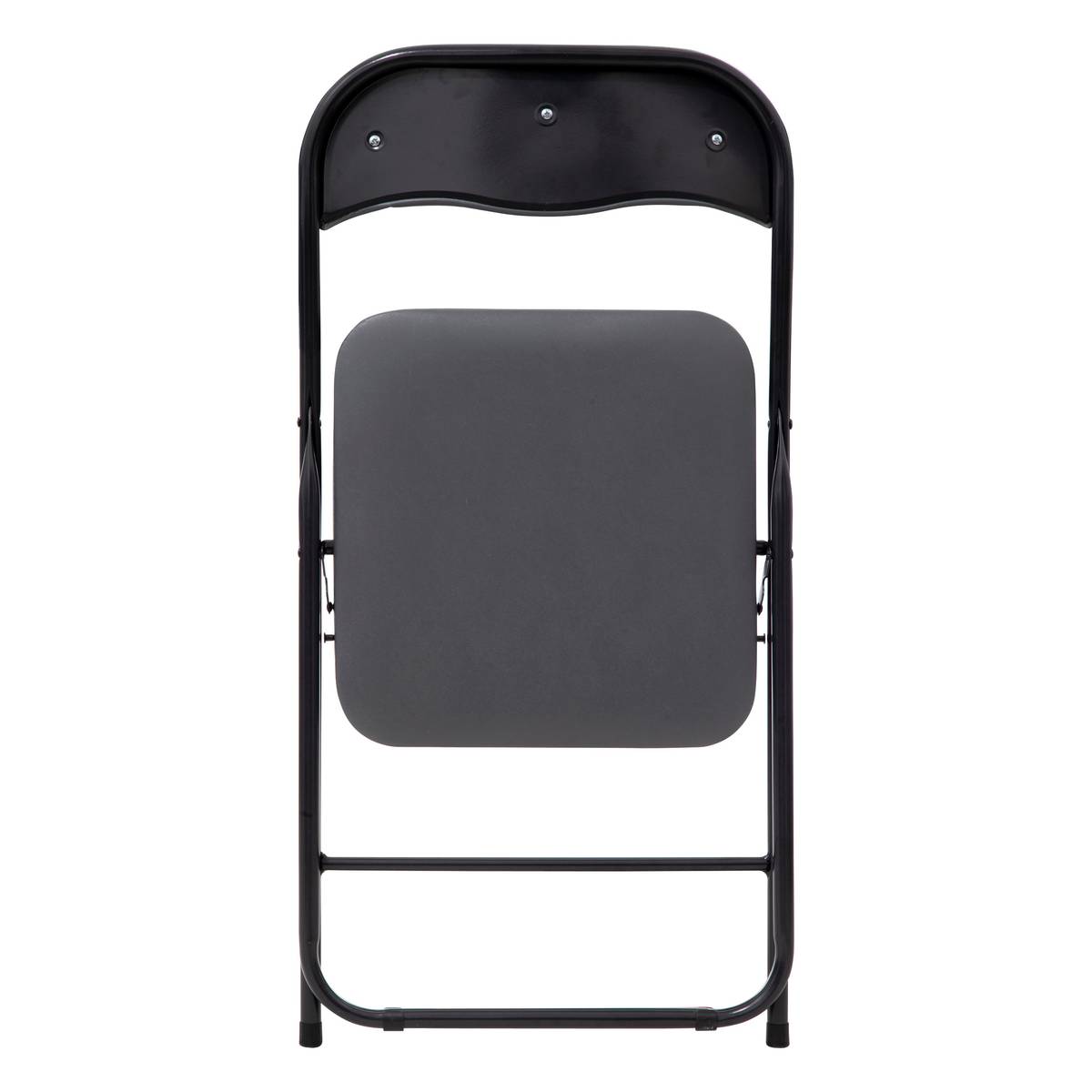 Chaise pliante, gris clair 