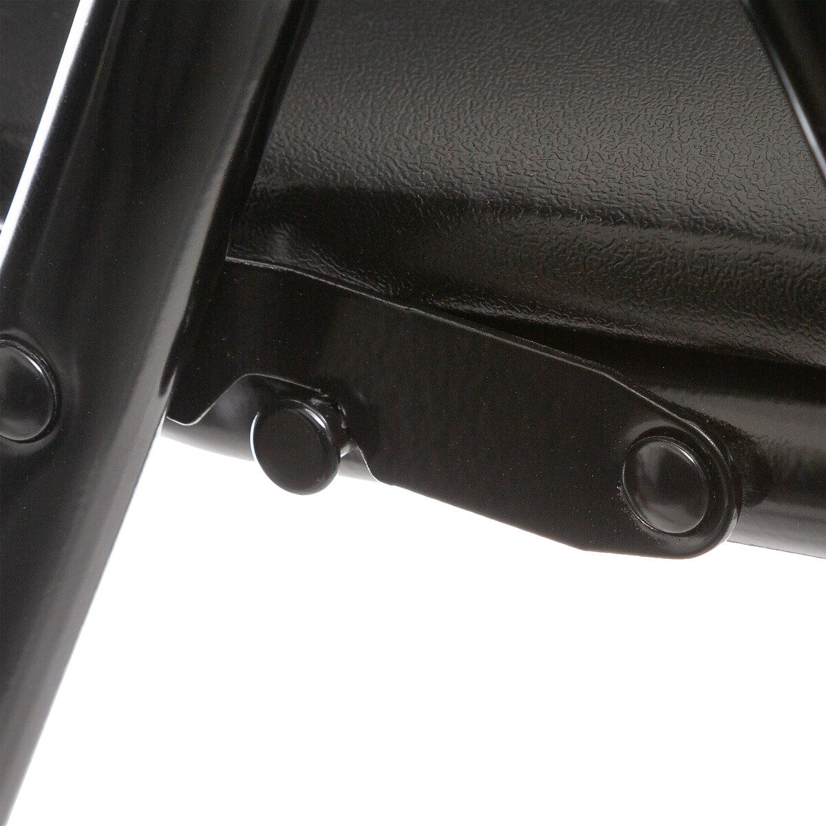 Chaise pliante, noir 