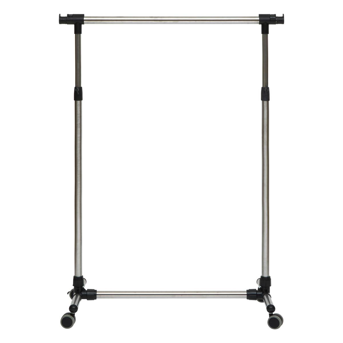 Portant à vêtements simple inox Extensio+