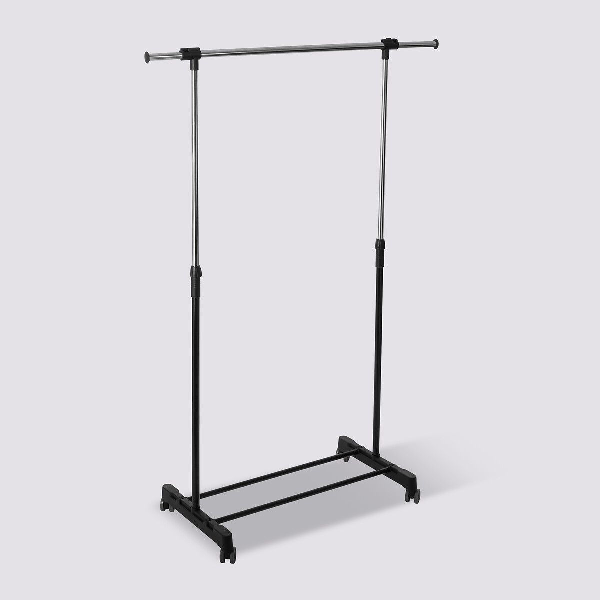 Portant à vêtements à roulettes simple Extensio