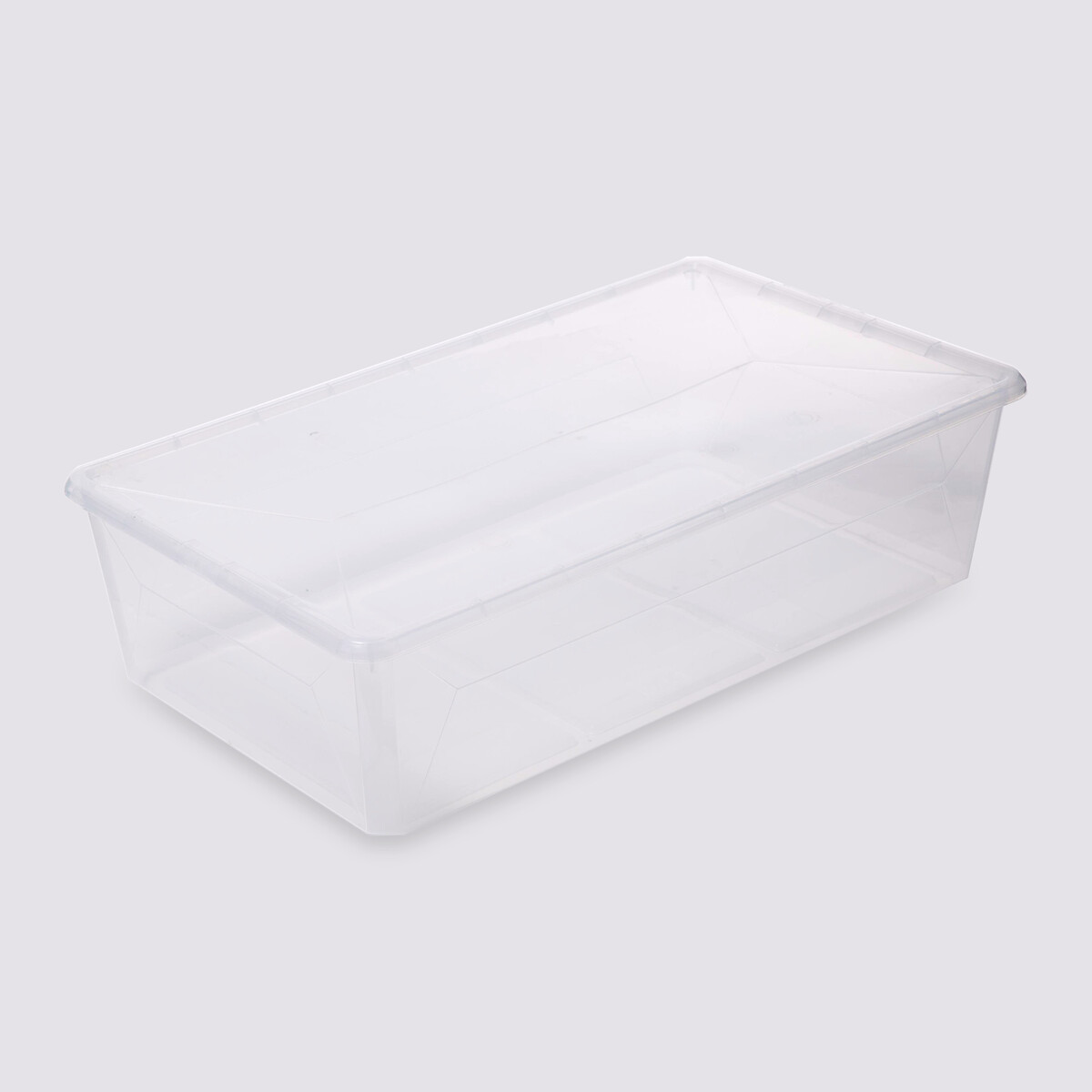Boîte en plastique transparente 43l Simply+