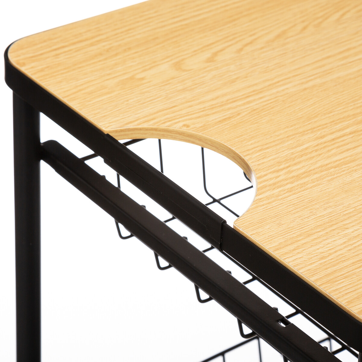 Desserte planche amovible métal 