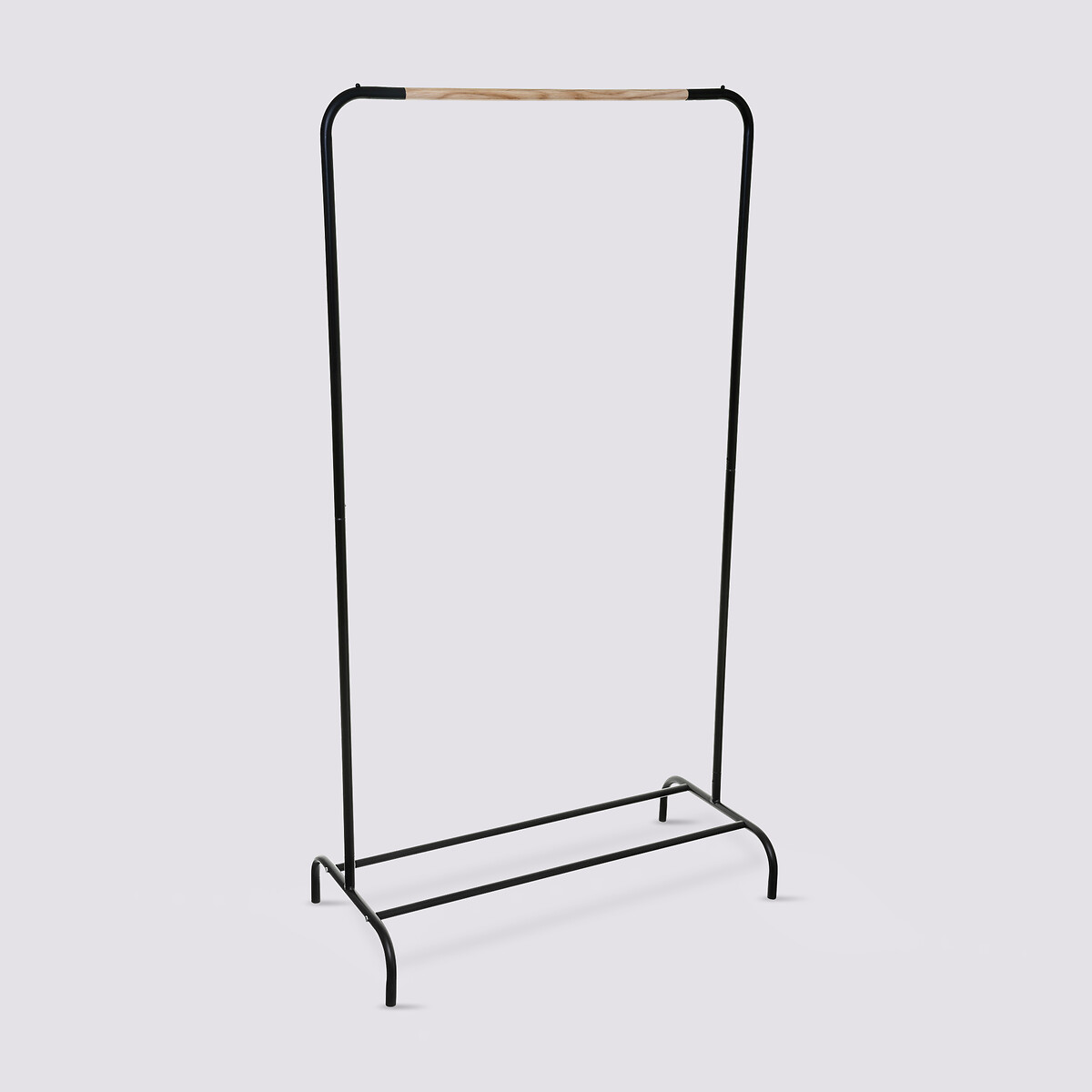 Portant à vêtements simple, noir Blackwood