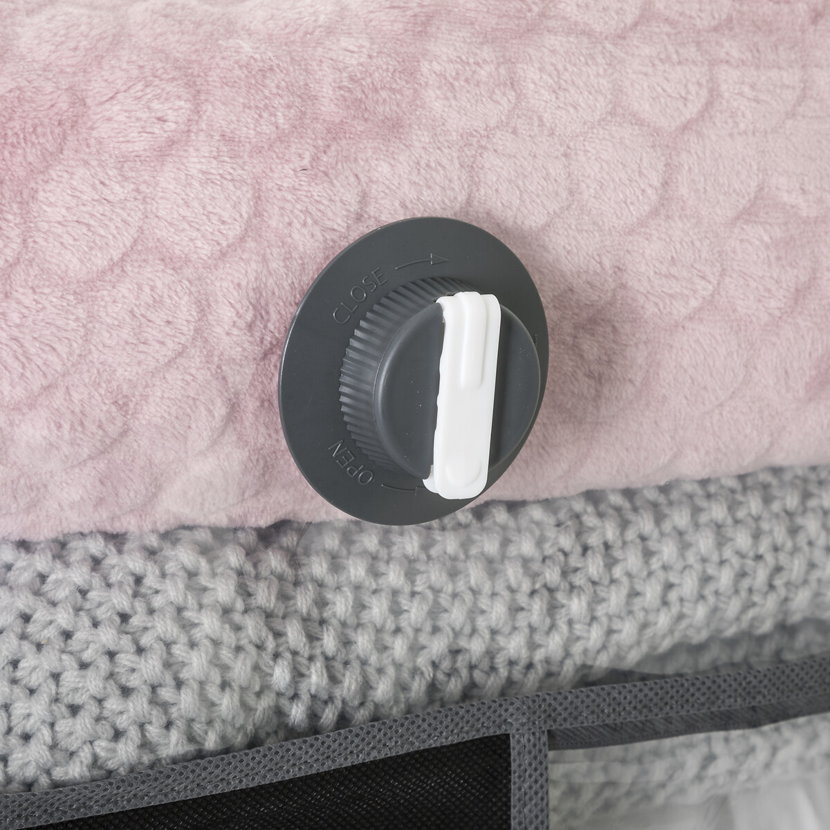 Housse rangement sous vide 40x40x15cm Air store